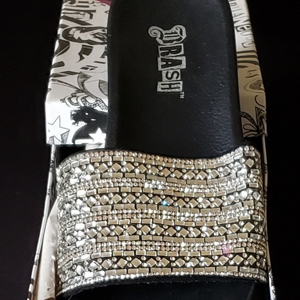 Rhinestone BRASH sandals